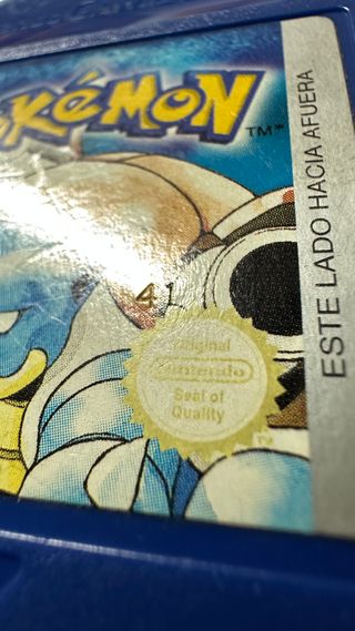 Pokemon Azul ORIGINAL GameBoy