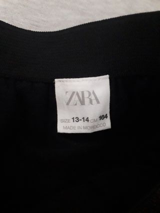 Falda tul niña negra