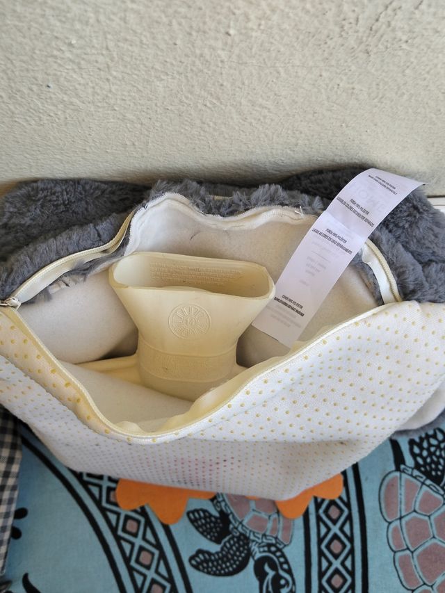 Calentador de pies pingüino suave