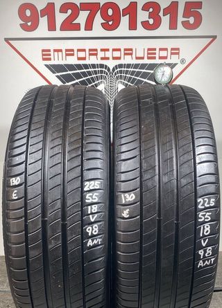 -225 55 18 V MICHELIN RUEDA AL 90% VIDA UTIL