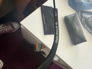 Gafas de sol Emporio Armani negras y plateadas