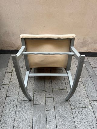 Hamaca balancín de tela y madera uso interior