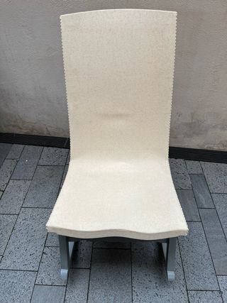 Hamaca balancín de tela y madera uso interior