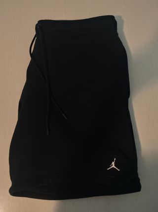 Pantaloncini Jordan Fleece Neri