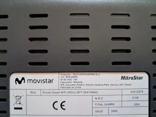 Router Movistar Smart Wifi Fibra