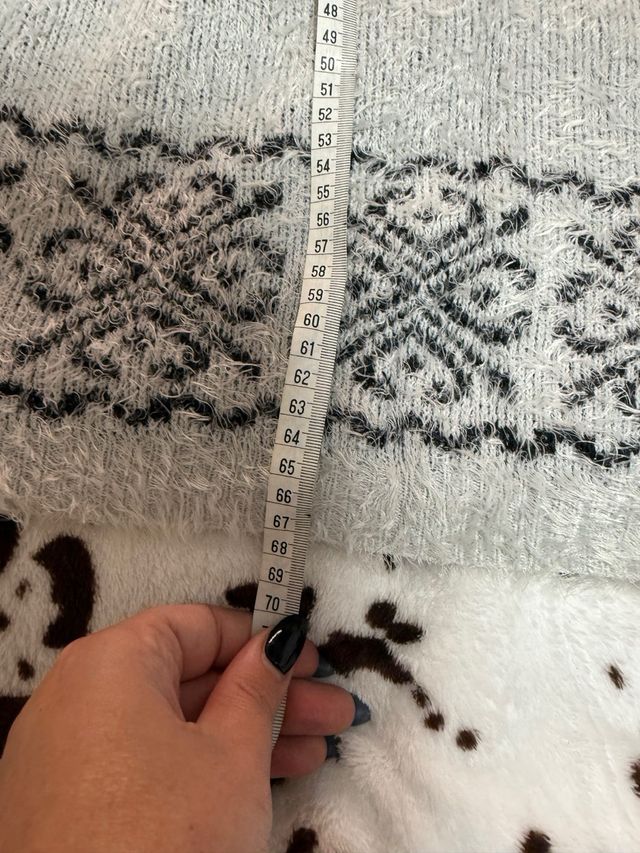 Jersey pelito mariposa gris y negro