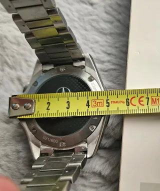  Reloj Deportivo Cronógrafo Negro/Plata