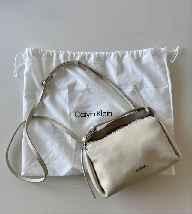 Borsa Calvin Klein Beige/Grigio