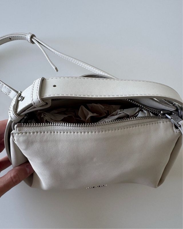 Borsa Calvin Klein Beige/Grigio