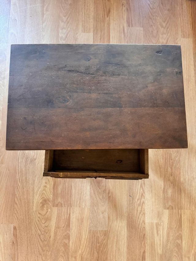 2 Mesitas Noche Castellanas Madera