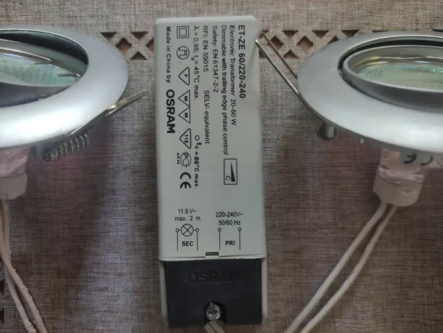 Focos techo empotrables dirigibles OSRAM (5uds)