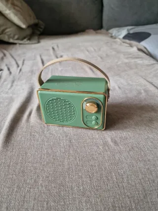 Altavoz Bluetooth Vintage Verde