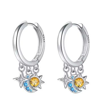Aros  Universo Plata y Amarillo