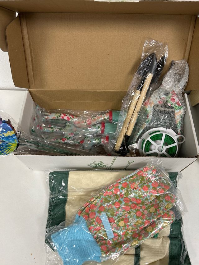 Juego Herramientas Jardinería Flores