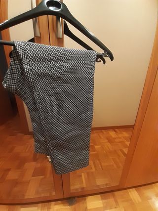 Pantalón de vestir estampado
