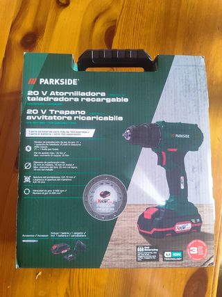 Parkside 20V Taladradora Atornilladora Recargable