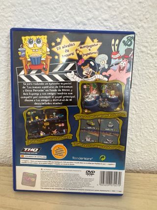 Caja Bob Esponja  PS2
