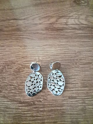 Pendientes Plata Ley 925 Diseño Calado