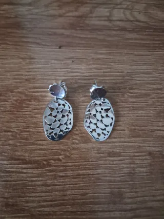 Pendientes Plata Ley 925 Diseño Calado
