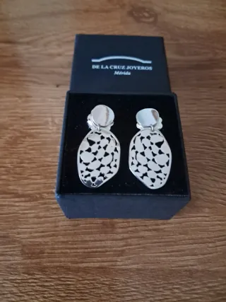Pendientes Plata Ley 925 Diseño Calado