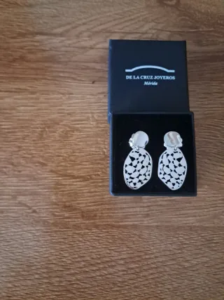 Pendientes Plata Ley 925 Diseño Calado