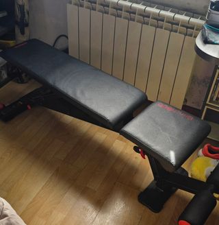 Banco de musculación ajustable