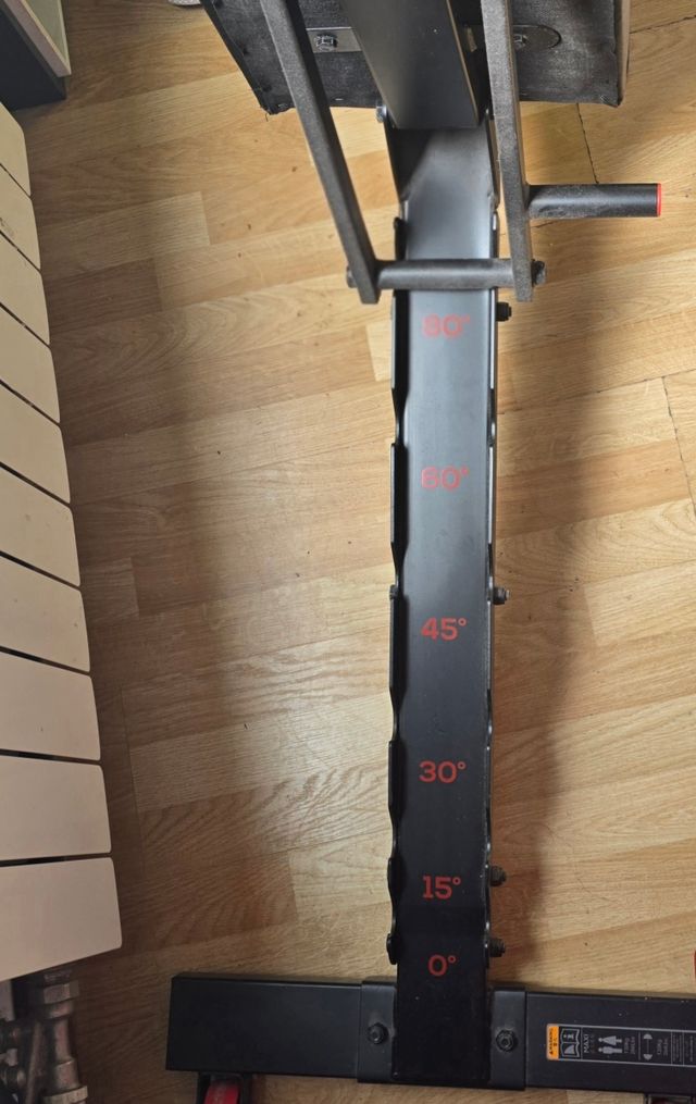 Banco de musculación ajustable