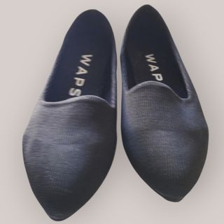 Zapatos planos WAPS mujer negros