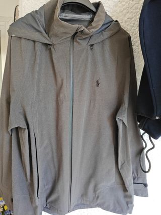 Chaqueta Cortavientos Polo Ralph Lauren Gris