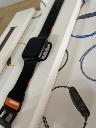 Apple Watch Series 7 Negro y Amarillo