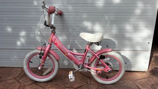 Bicicleta infantil rosa 16 pulgadas