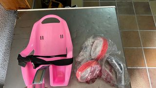 Bicicleta infantil rosa 16 pulgadas