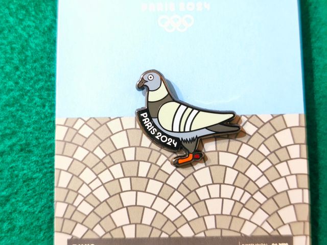Pins Oficiales JJOO Paris 2024, 4 unidades