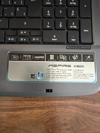 Portátil Acer Aspire