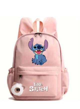 Mochila Lilo & Stitch Disney Rosa