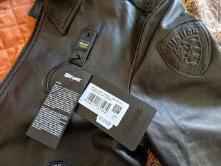 Blauer Bomber Aviador Allen Cazadora Piel Nueva.