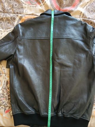Blauer Bomber Aviador Allen Cazadora Piel Nueva.