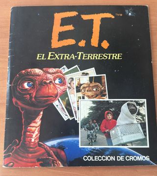 Álbum Cromos E.T. El Extraterrestre Completo