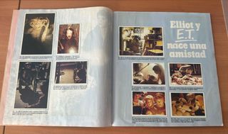 Álbum Cromos E.T. El Extraterrestre Completo