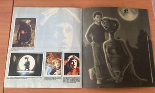 Álbum Cromos E.T. El Extraterrestre Completo