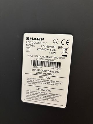 Televisión Sharp 32' HD