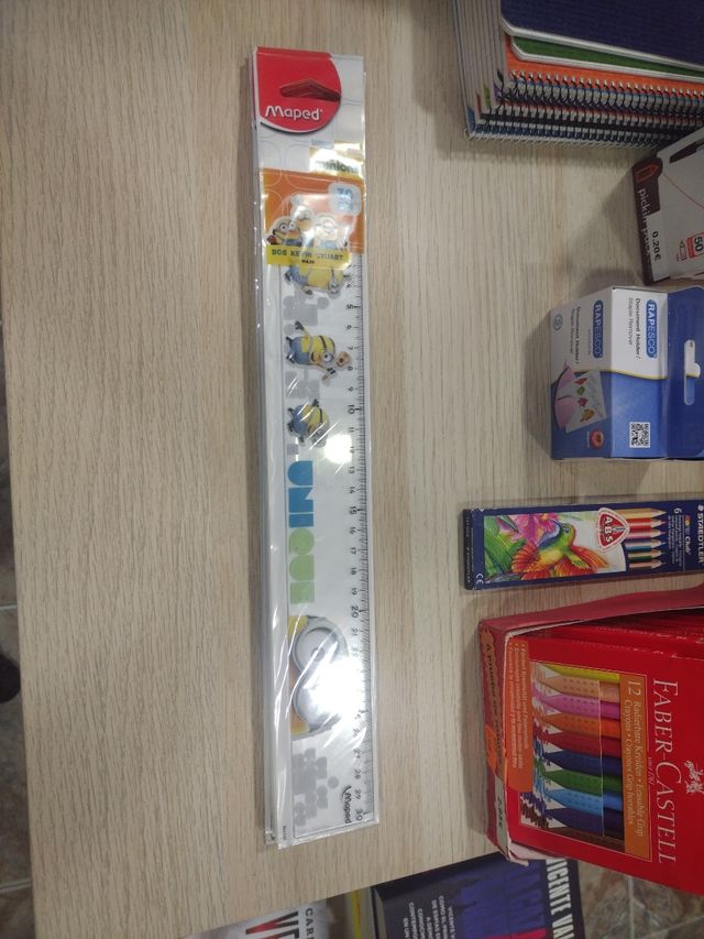 Regla 30 cm Minions Maped