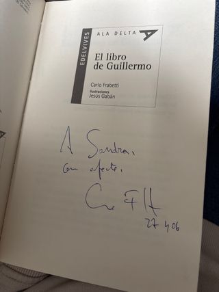 El libro de Guillermo (Ala delta, verde) (Spani...