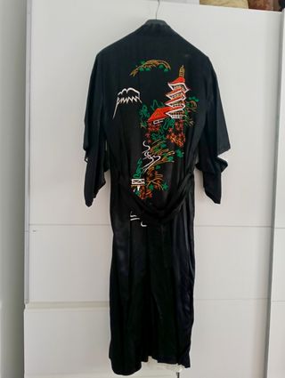 Bata Kimono Oriental Bordado