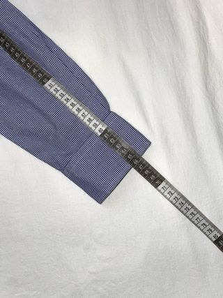 Camisa Polo Ralph Lauren Cuadros Azul y Blanco M