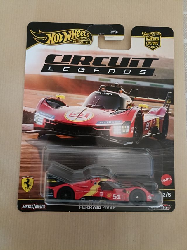 Hot Wheels Ferrari 499P Premium
