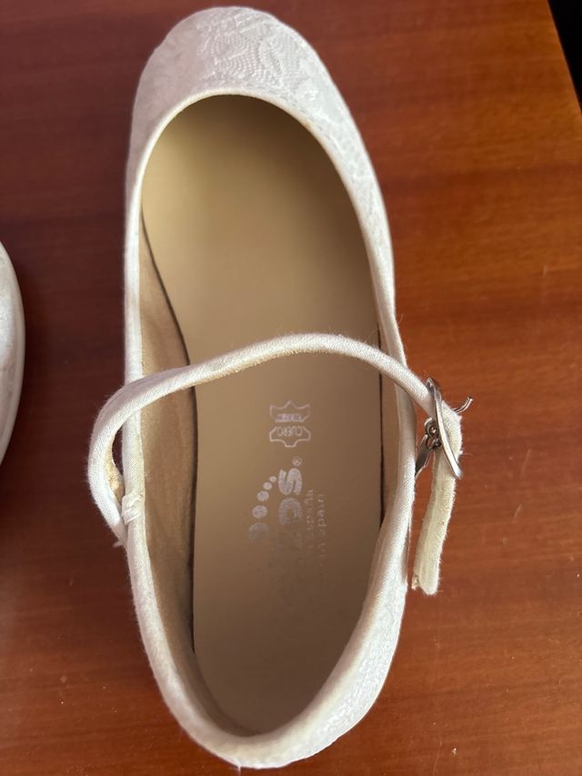 Bailarinas encaje blanco Talla 33 “Keitos”