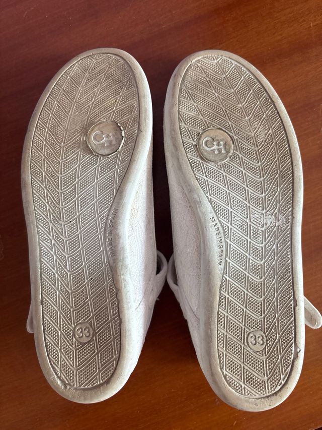 Bailarinas encaje blanco Talla 33 “Keitos”