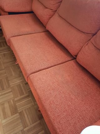 Sofá Cama Naranja Desenfundable