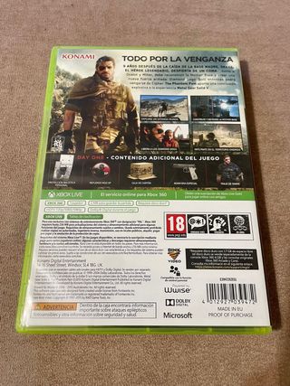 Metal Gear Solid V: The Phantom Pain Xbox 360